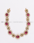 AD Ruby Floral Neckset