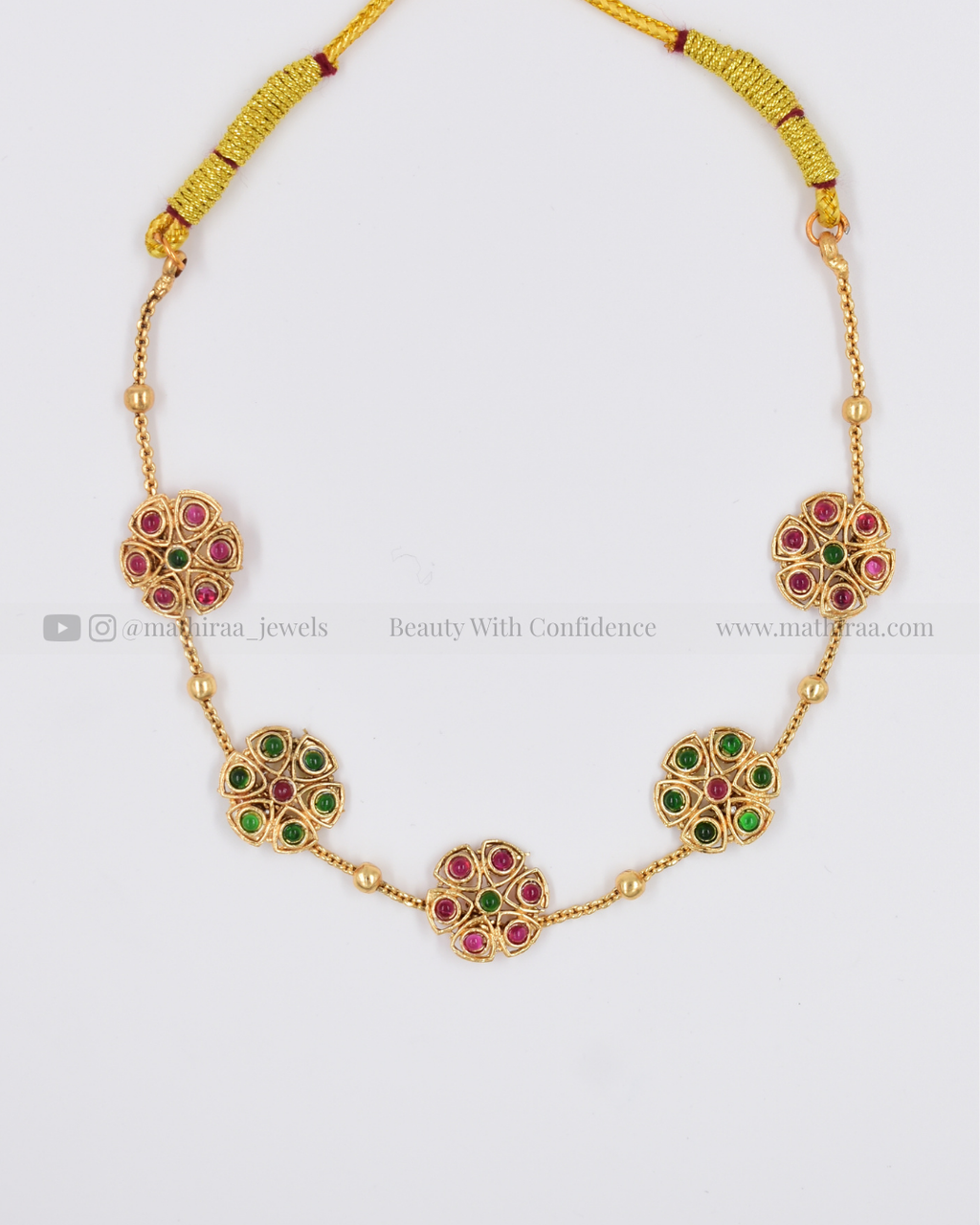 Daisy Medallion Neckset