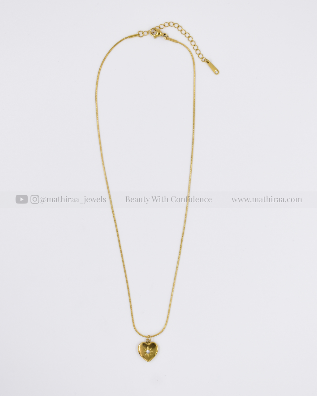 Dainty Heart Chain