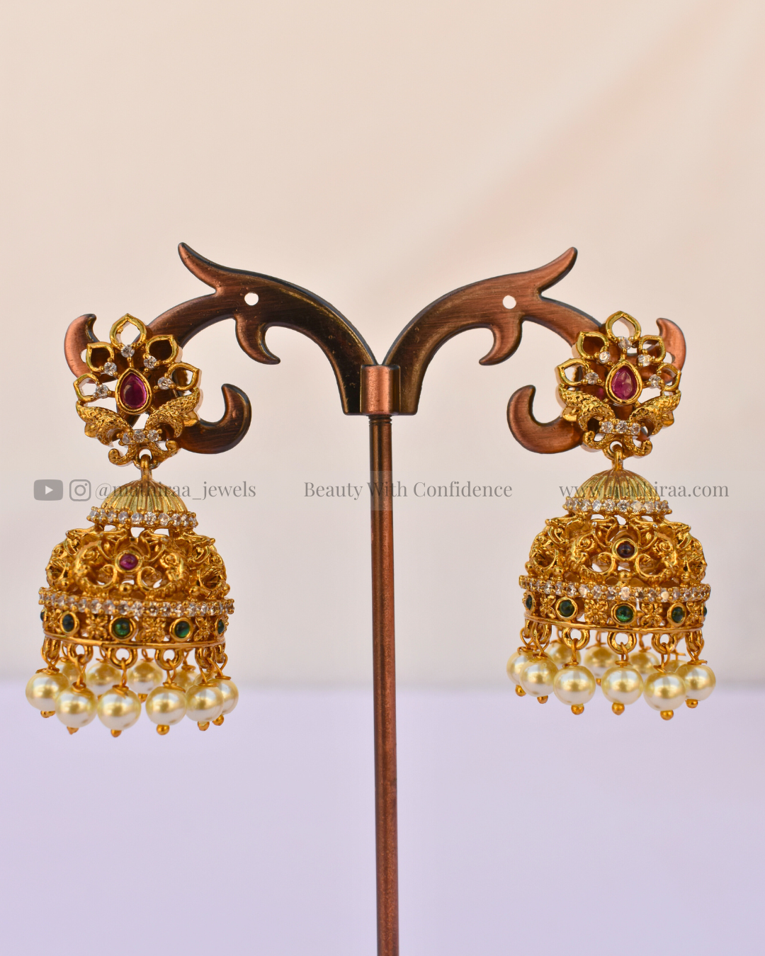 Premium CZ jhumka