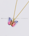 Ethereal Pastel Butterfly Chain