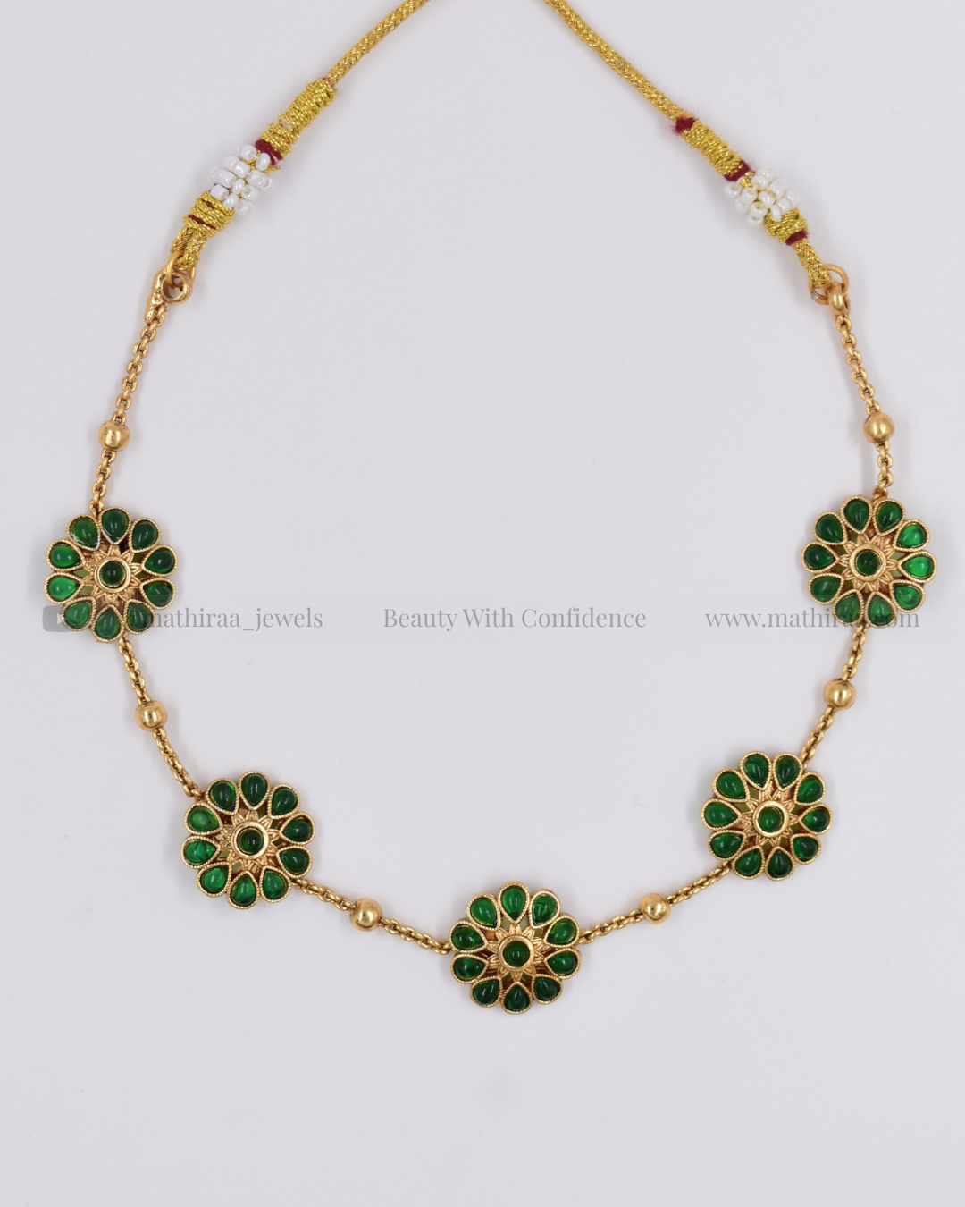 Harini Floral Chain Neckset