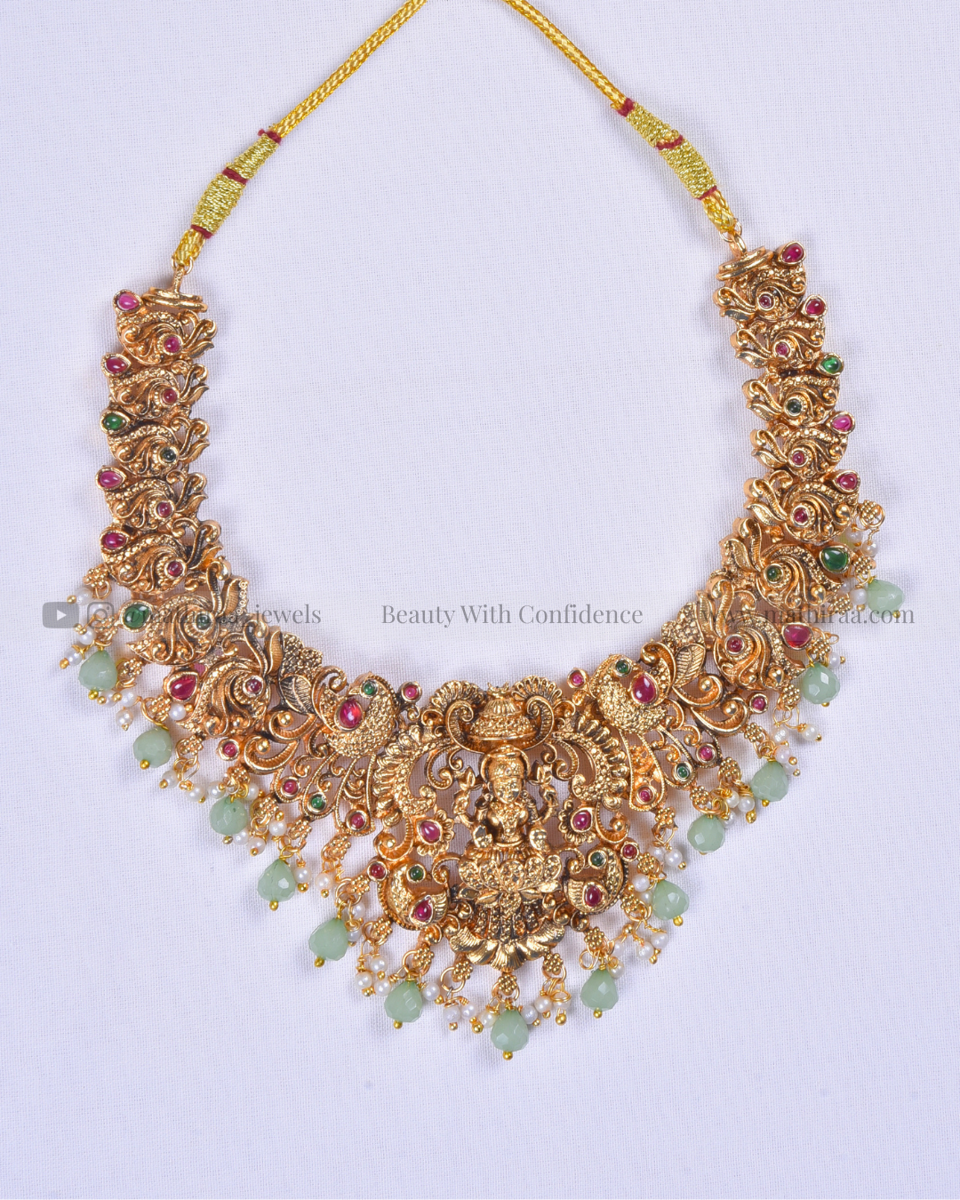 Rajarajeshwari Temple Neckset