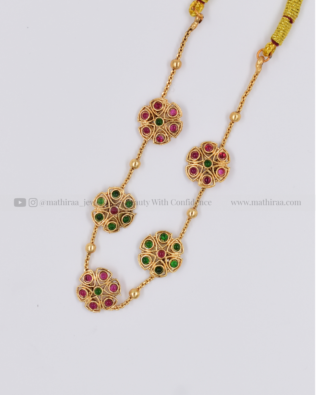 Daisy Medallion Neckset