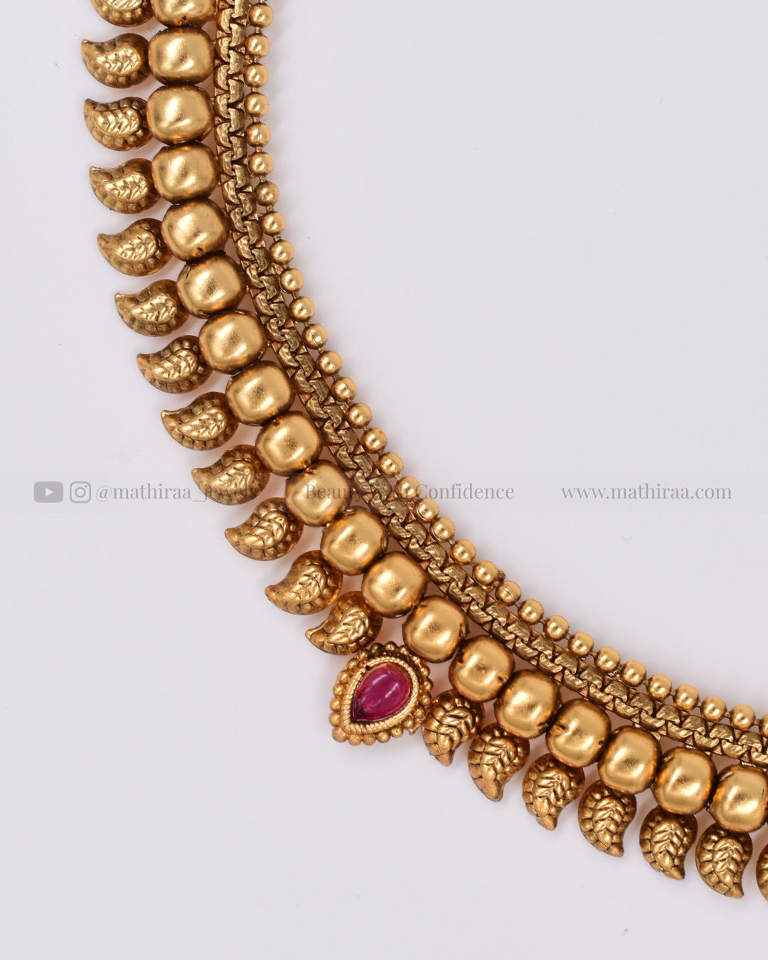 Rithvika Matte Non Idol Neckset