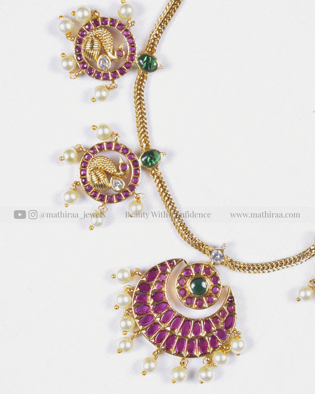 Ahalya festive neckset
