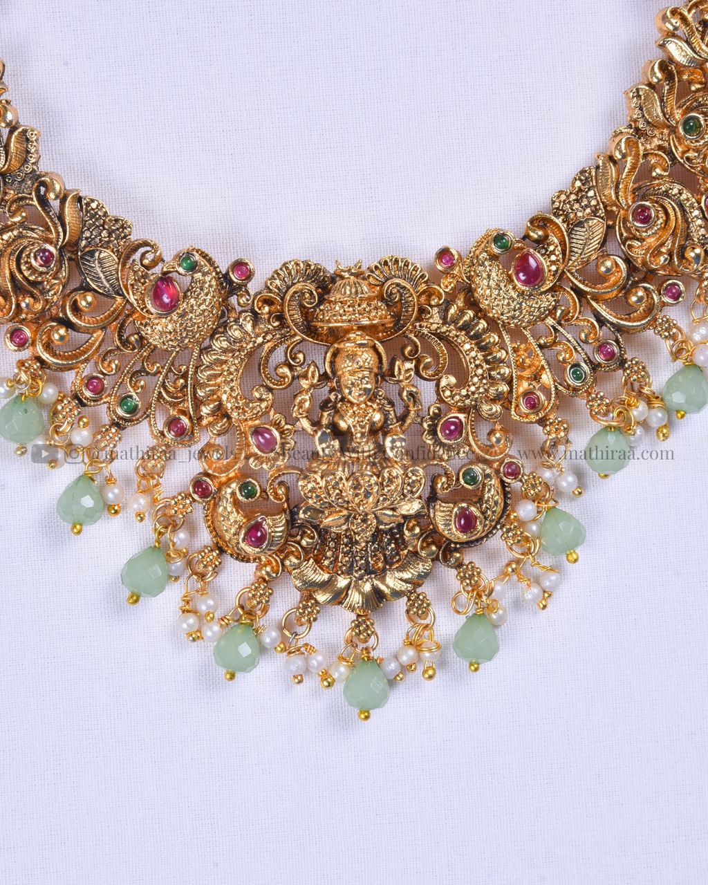 Rajarajeshwari Temple Neckset