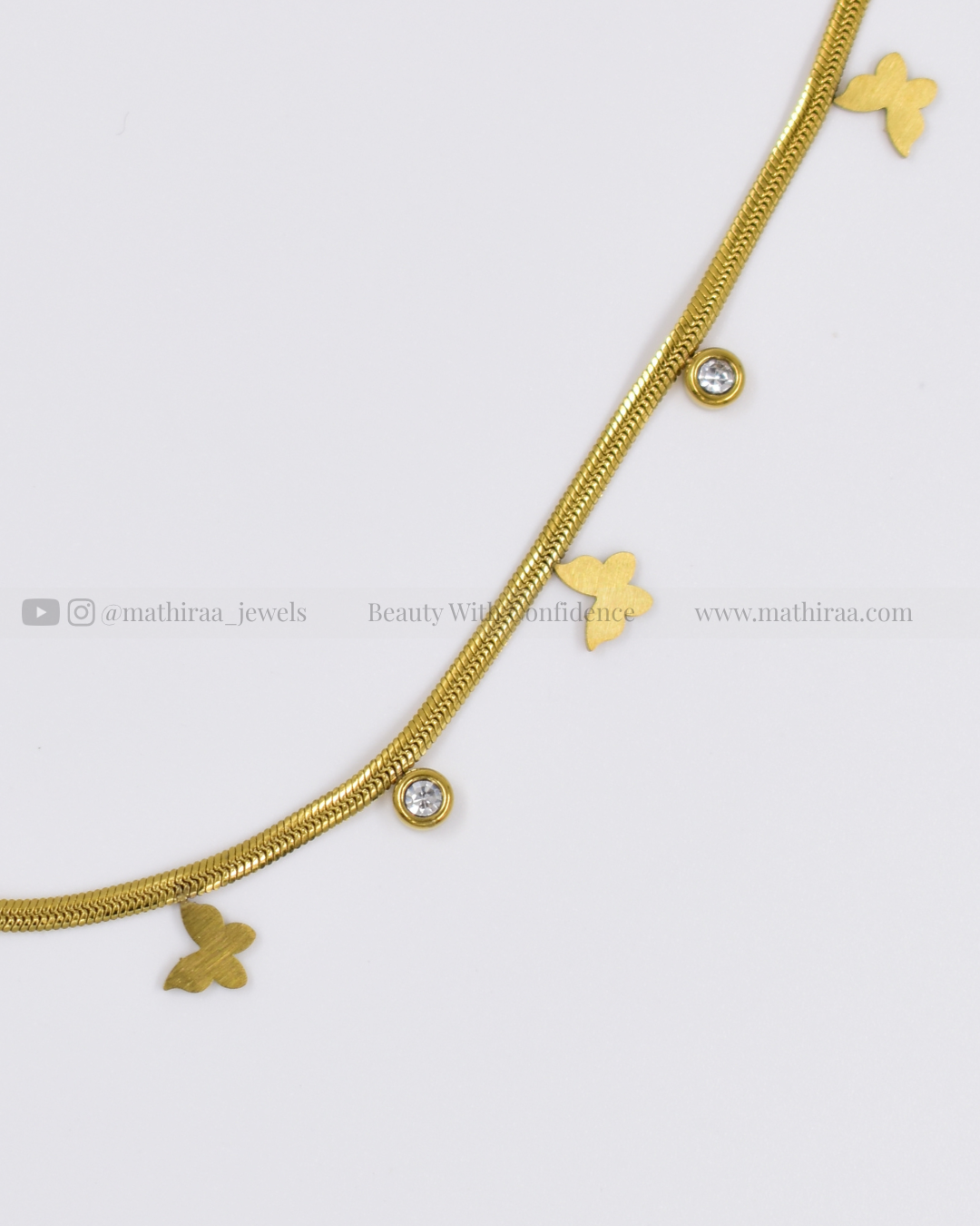 Butterfly Charm Chain