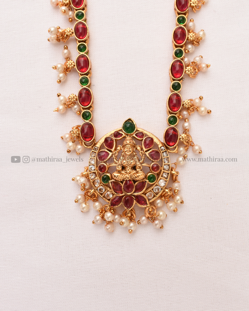 Lakshmi Chandbalis necklace