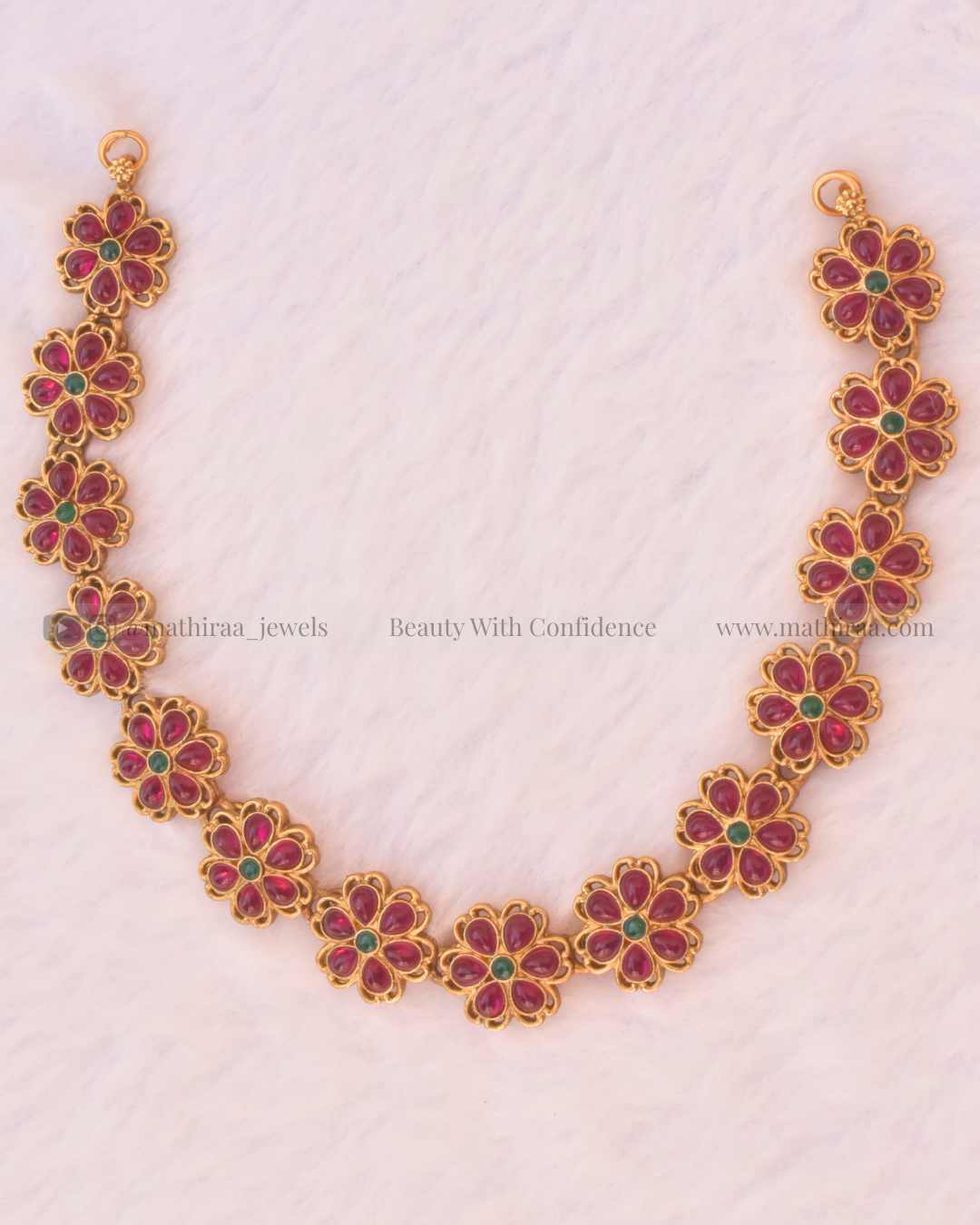Antique Floral necklace