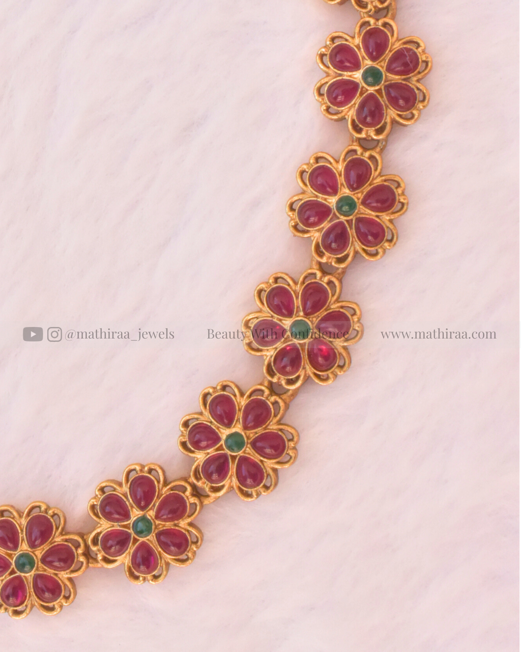 Antique Floral necklace