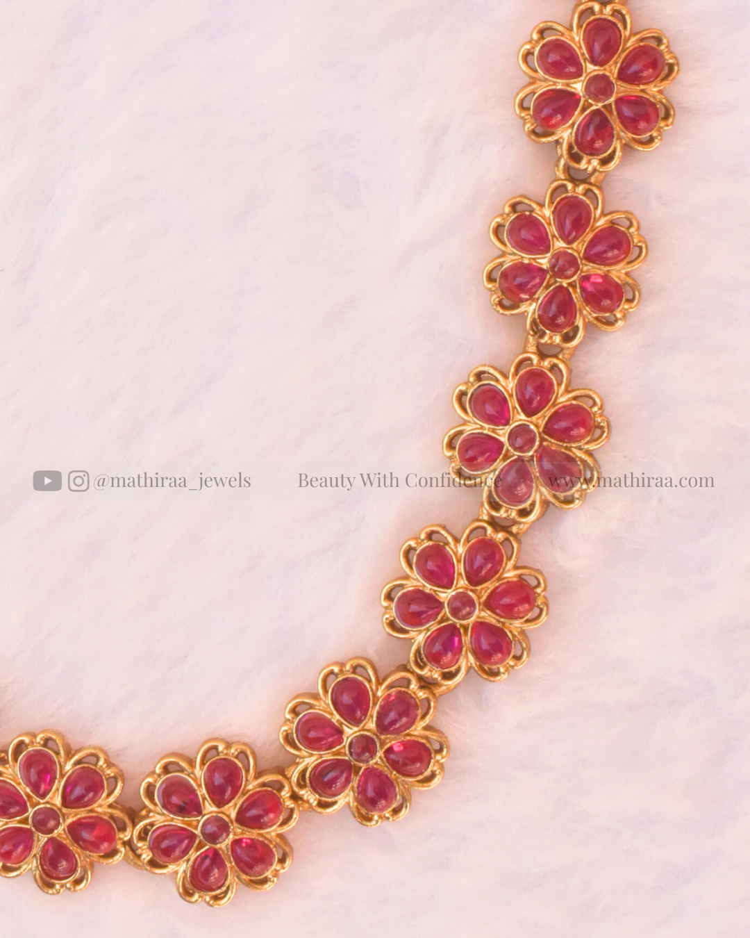 Antique Floral necklace